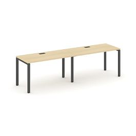 Стайл Проджект Рабочая станция 1 сторон. SN-6P.ORS-001 Акация Лорка/Металл Антрацит 1960*600*750 - Фото предпросмотра