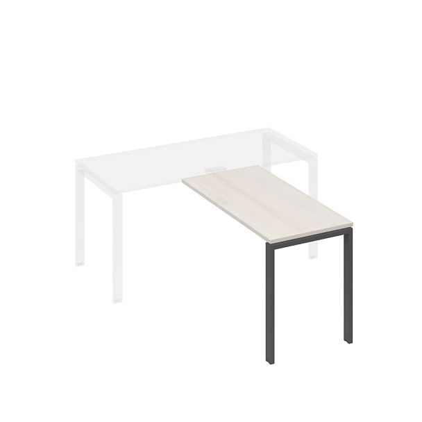 Брифинг-приставка каркас UNO A4 А4 Б1 072 БП дуб / металлокаркас антрацит - Вид 1