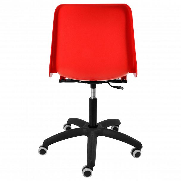 Кресло "Vicenza SW на черной крестовине Somalia" красный - Вид 4