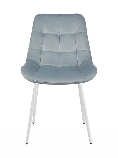 Стул Эйден, Confetti dusty blue/белый - Вид 2