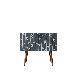 Комод на высоких ножках Berber малый принт 18 арт BB13/Print_18 - Фото предпросмотра