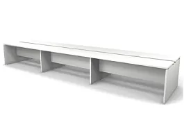 EUROPE/ЕВРОПА RE015-534х163 Двухсторонняя станция 5340x1630x750 Белый - Фото предпросмотра