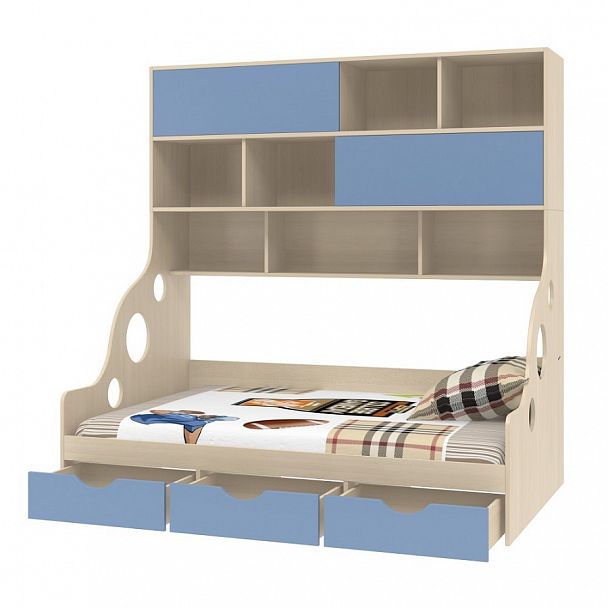 Кровать с антресолью "Дельта-21.02" - Вид 2