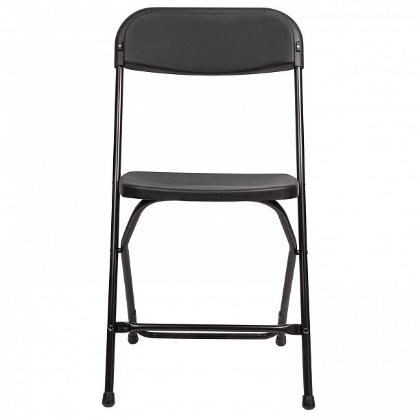 Стул складной для дома и офиса BRABIX "Golf CF-002", черный каркас, пластик черный, 531563 - Вид 3