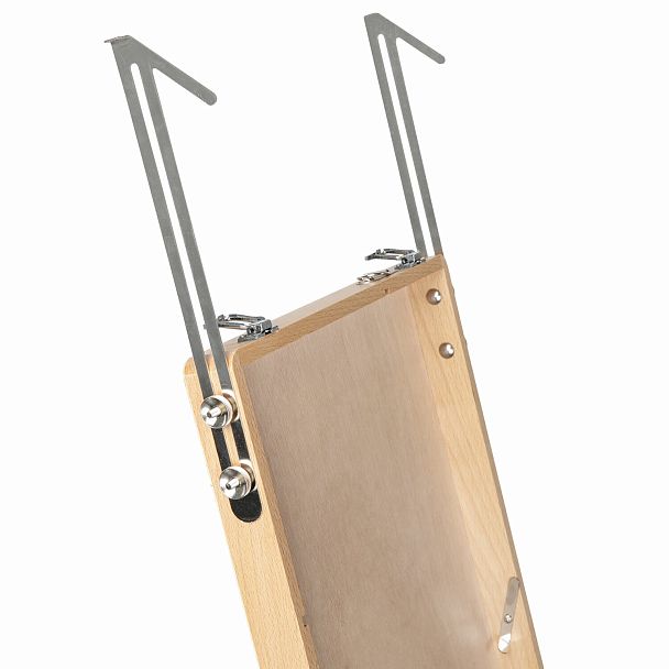 Этюдник из бука, 47х33х8,5 см, высота холста до 60 см, ножки алюминий 78 см, BRAUBERG ART, 192268 - Вид 7