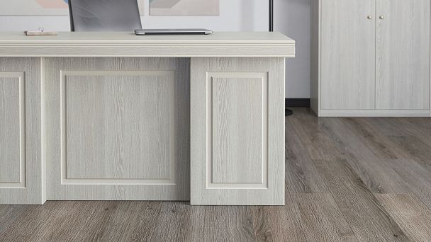 Шкаф для бумаг высокий Bern 90x40x220 светлый дуб - Вид 10