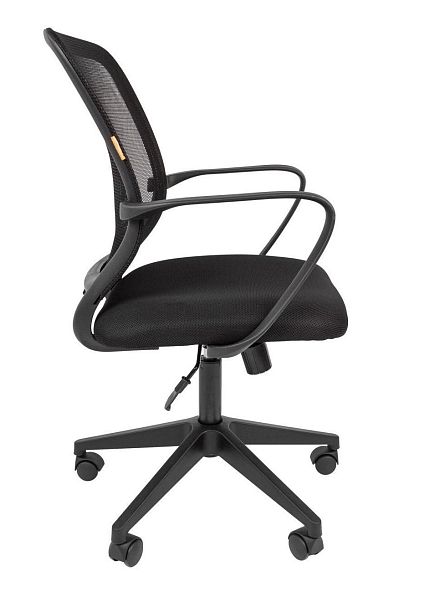 Кресло CHAIRMAN 698, ткань TW/сетчатый акрил, черный - Вид 3