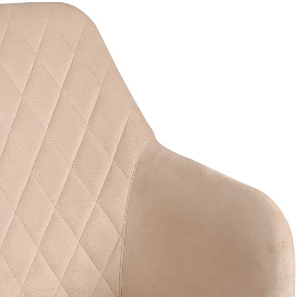 Комплект полубарных поворотных кресел Барли К, Confetti cream/белый, 3 шт. - Вид 9