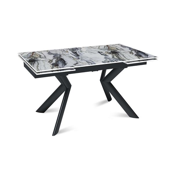 Стол раскладной Bridge (140+40+40), керамика глянцевая Cold Jade - Вид 1