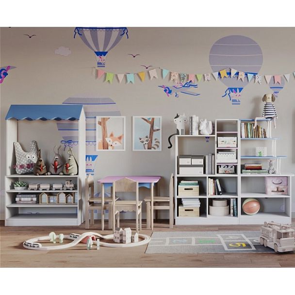 Стеллаж модульный "ГОРОД" Модуль № 3 - Вид 3