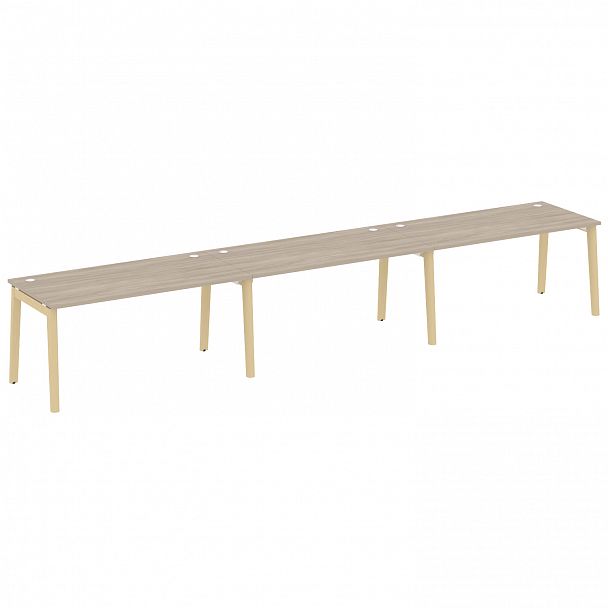 Рабочая станция "Onix wood" OW.RS-3.4.8 дуб аттик/дуб светлый - Вид 1