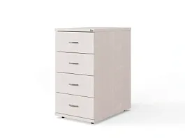 ЛАЙТ / LIGHT RLG022 Тумба 4 ящика 40x50x75 Дуб Молочный - Фото предпросмотра