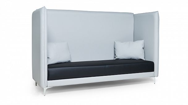 Кресло низкое Lang 88x91x84 чёрный - Вид 5