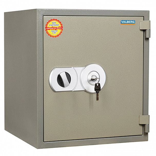Сейф огнестойкий VALBERG "FRS-51 KL" (490х430х430 мм; 50 кг), ключевой замок, крепление к полу - Вид 3