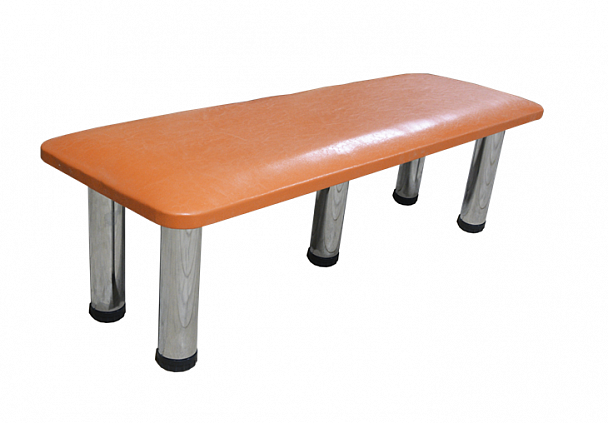 Скамейка детская с мягким элементом - Вид 1