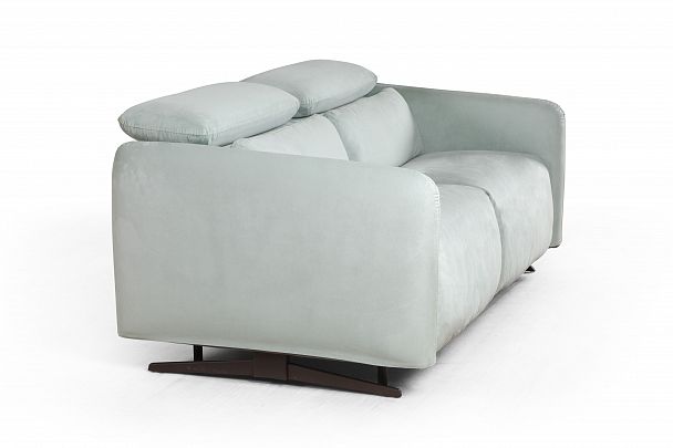 Rimini диван-кровать прямой замша мятный - Вид 22