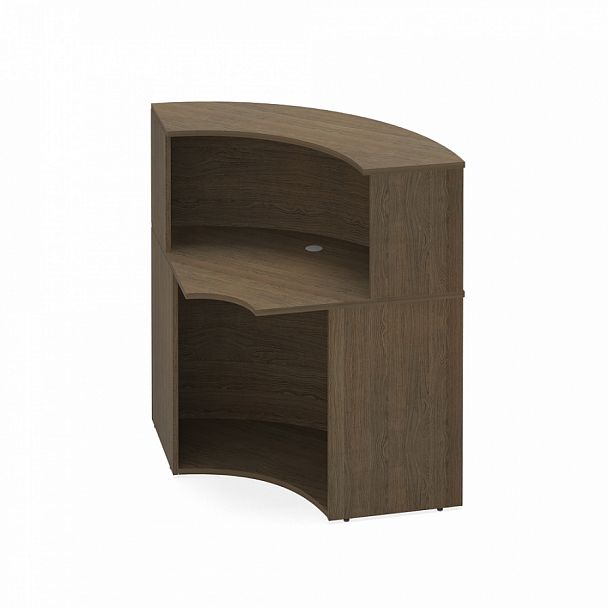 Стойка-ресепшн "Система-M" ПК-УНФО-СКР90х90-В1-299 дуб шамони - Вид 1