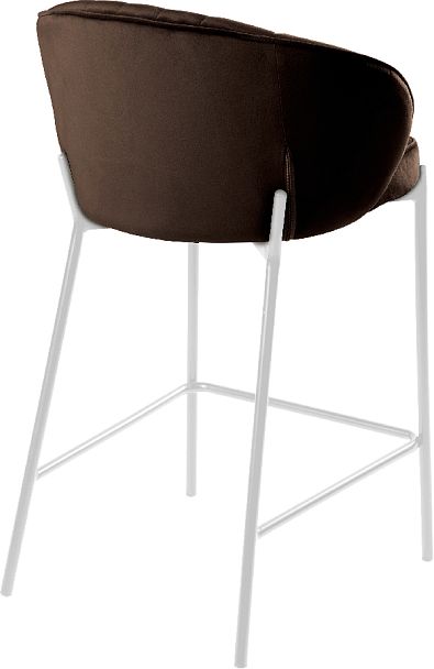 Комплект полубарных стульев Миэль коричневый/белый, 3 шт. - Вид 4