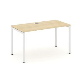 Стайл Проджект Стол письменный SN-4P.SP-004 Акация Лорка/Металл Белый 1580*600*750 - Фото предпросмотра