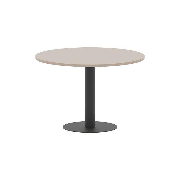 Конференц стол ПРГ-100 Мокачино/Антрацит D1000х750 - Вид 1