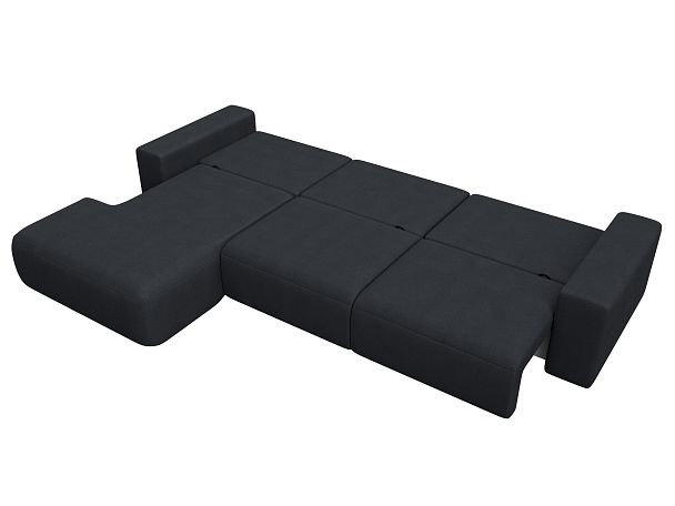 Диван угловой Лига-036 НПБ Классик Лонг левый угол Искусственная замша серый - Вид 10