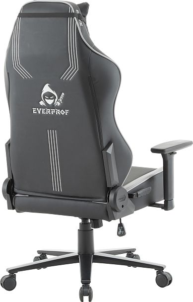 Геймерское кресло Everprof Rapid Экокожа Серый - Вид 4