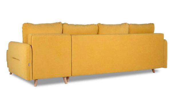 Диван 4-х местный FOLDE ottoman желтый - Вид 9