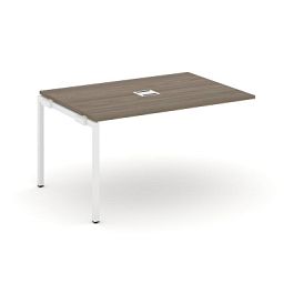 Style Project Проходной наб. элем. перег. стола SN-4P.NSPRG-004 Вяз Благородный/Металл Белый 1580*98 - Фото предпросмотра