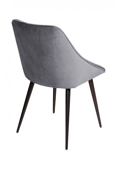 Стул Neo бархат серый 27/опора конус - Вид 3