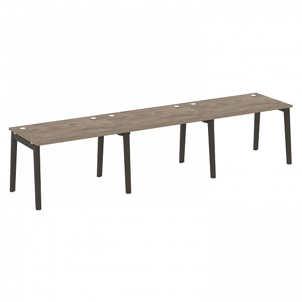 Рабочая станция "Onix wood" OW.RS-3.2.8 тиквуд темный/дуб темный - Вид 1