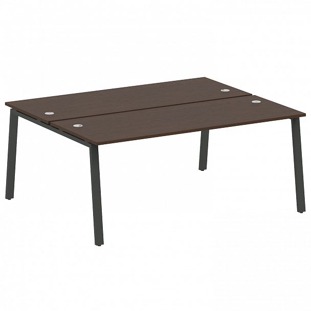 Рабочая станция "Metal System" БА.РАС-СП-2.5 венге/антрацит - Вид 1