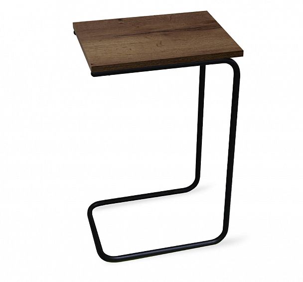 Столик придиванный Sheffilton SHT-CT9 дуб галифакс табак/черный муар - Вид 2