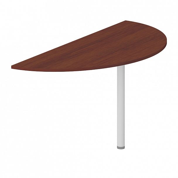 Брифинг приставка "Логистика" ПК-ЛОГ-ПР140Х60БН/Т/25-В1-34 миланский орех темный - Вид 1