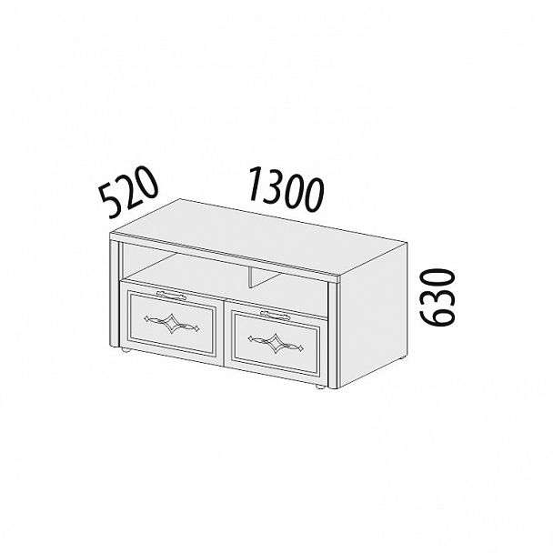 Гостиная "Венеция" 2 - Вид 9
