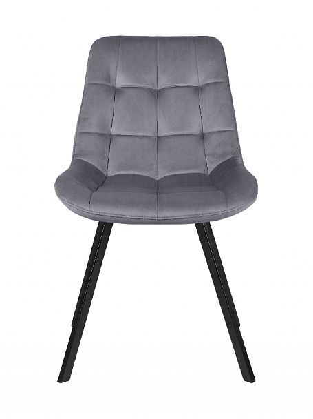 Комплект стульев Эйден М, темно-серый H15/черный, 3 шт. - Вид 2