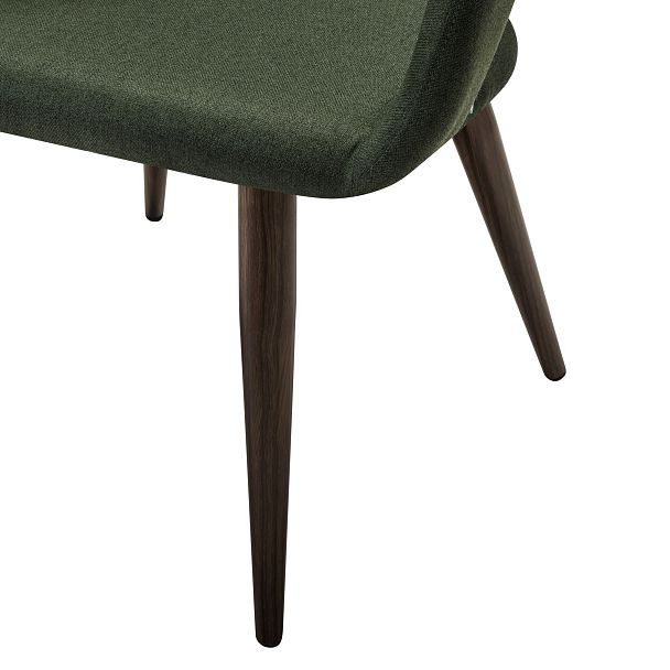 Кресло Hugs тёмно-зеленый/т.орех - Вид 7