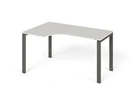 ЛАЙТ / LIGHT RLG016-12x9L Угловой стол 140x90x75 Белый - Фото предпросмотра