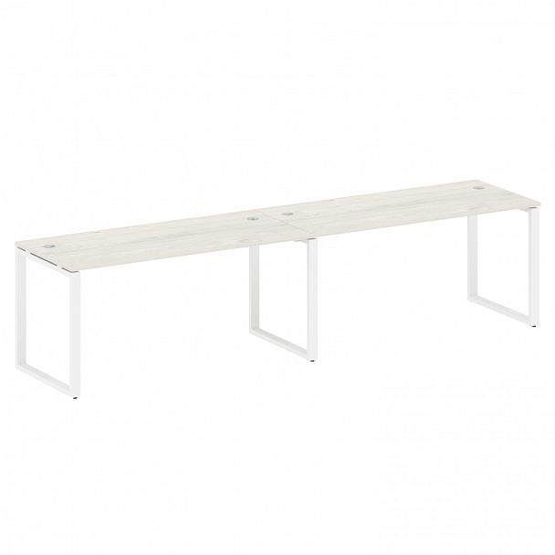 Рабочая станция "Metal System" БО.СМ-2.4 дуб наварра/белый - Вид 1