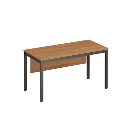 Стол письменный на металлокаркасе МП2 с экраном ДСП Формула МП2 ФР 158 ольха / антрацит - Фото предпросмотра