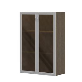 Шкаф (необходим топ) "Лидер"  ПК-ЛДР-Ш135Х90С/35-В1-299 дуб шамони - Фото предпросмотра