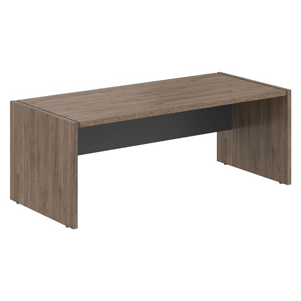 Стол руководителя MST 209 Кария Пальмира/Антрацит 2000х900х750 MORRIS TREND - Вид 1