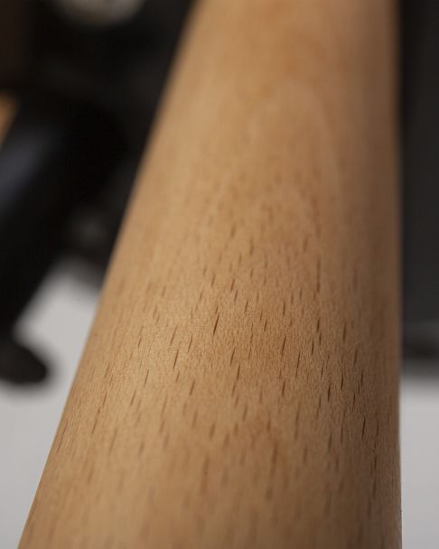 Стул полубарный DOBRIN RONNI (ножки светлый бук, тёмно-серый (GR-04)) - Вид 10