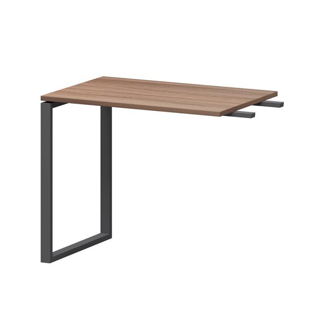 Бриф-приствка на металлокаркасе АМ.О-090.60 Темный шимо/Антрацит 900x600x760 Арго-М - Вид 1