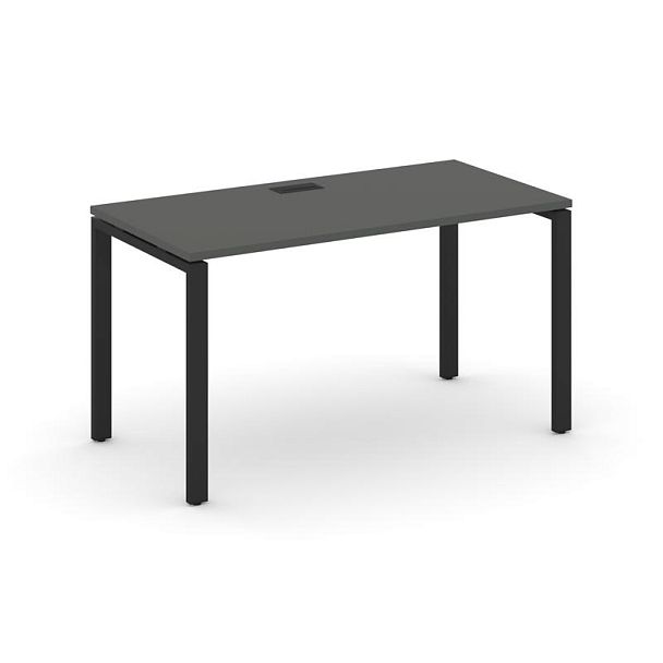Стайл Проджект Стол письменный SN-6P.SP-004 Антрацит/Металл Черный 1580*600*750 - Вид 1