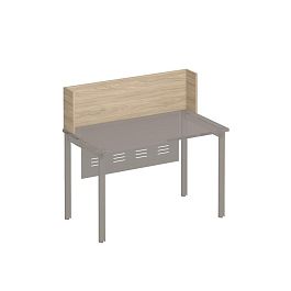 Настольная перегородка Формула МП2 ФР 457 вяз светлый - Фото предпросмотра