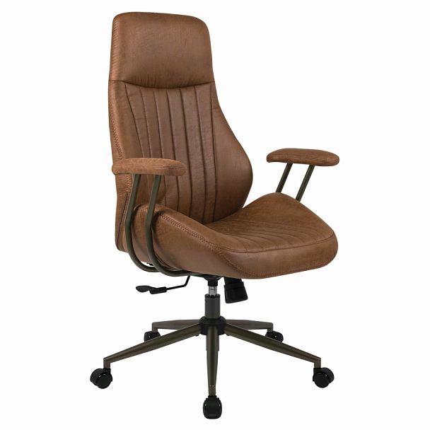 Кресло BRABIX PREMIUM "Texas EX-571", синхромеханизм, искусственная замша, светло-коричневый, 532942 - Вид 1