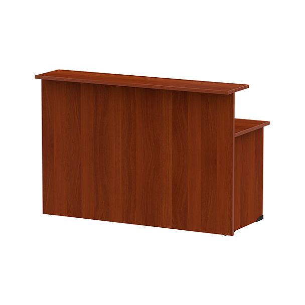 Стойка ресепшн прямая СР-160/60 орех итальянский - Вид 1