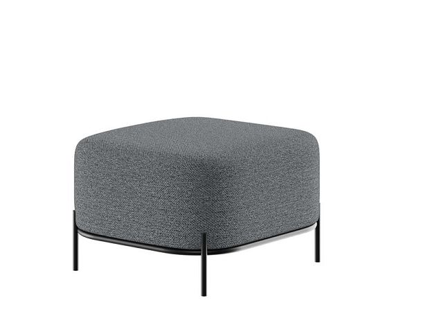 Jive Диван одноместный без спинки JVE-3 Ness 012/Металл Черный 670*720*480 - Вид 1