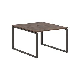Стол 2-х местный EQWST 1113 Дуб Денвер тёмный/Мокко 1160х1346х750 EDIS - Фото предпросмотра