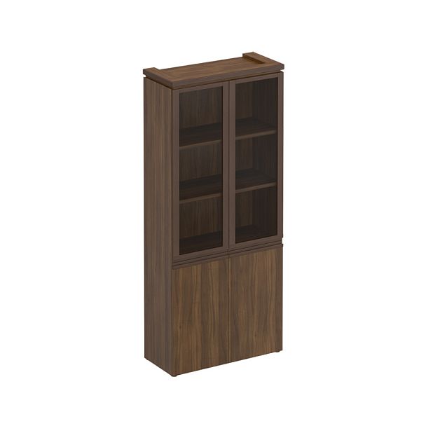 Шкаф для документов 90см Mark МК 343 орех тоскана - Вид 1